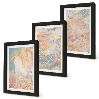 Fotowand Abstrakte Muster in Pastellfarben – Textur