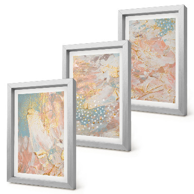 Fotowand Abstrakte Muster in Pastellfarben – Textur