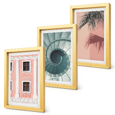 Fotowand Architektur in Pastelltönen und Spiralmuster