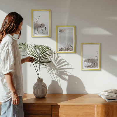 Fotowand Zarte Sommeransichten der Wasserpflanzen