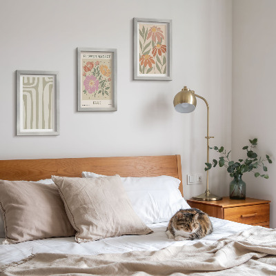 Fotowand Poster mit botanischen Motiven im Pariser Minimalismus