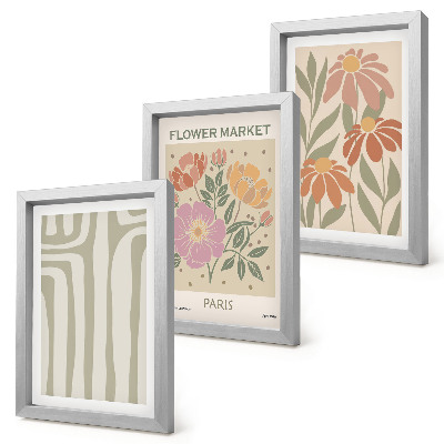 Fotowand Poster mit botanischen Motiven im Pariser Minimalismus