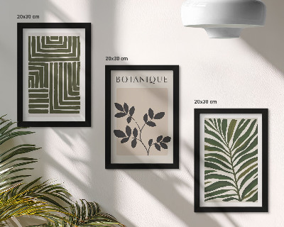 Fotowand Botanische Kompositionen im Stil des Boho-Minimalismus