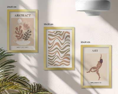 Bilderwand Matisse Boho abstrakte Formen und Muster