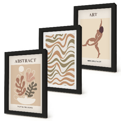 Bilderwand Matisse Boho abstrakte Formen und Muster