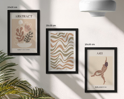 Bilderwand Matisse Boho abstrakte Formen und Muster
