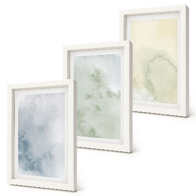 Fotowand Pastellfarben auf Leinwandtextur