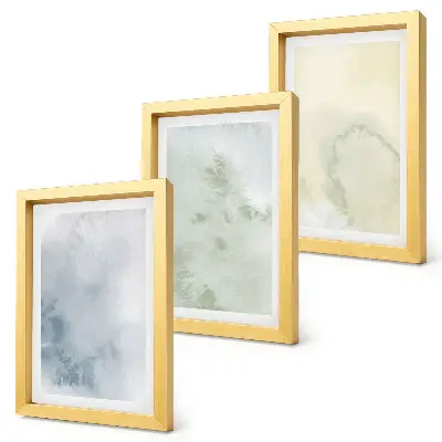 Fotowand mit Pastellfarben auf Leinwandtextur