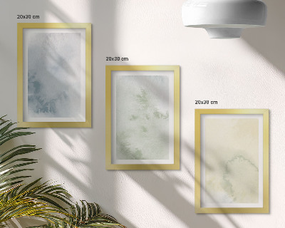 Fotowand Pastellfarben auf Leinwandtextur