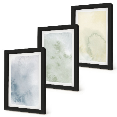 Fotowand Pastellfarben auf Leinwandtextur