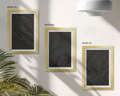 Fotowand dunkler Marmor mit eleganten Texturen in einem glamourösen Stil