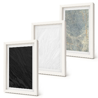 Bilderwand Elegante Steinstrukturen in verschiedenen Farben