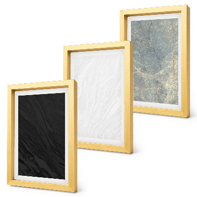 Bilderwand Elegante Steinstrukturen in verschiedenen Farben
