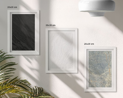 Bilderwand Elegante Steinstrukturen in verschiedenen Farben