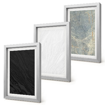 Bilderwand Elegante Steinstrukturen in verschiedenen Farben