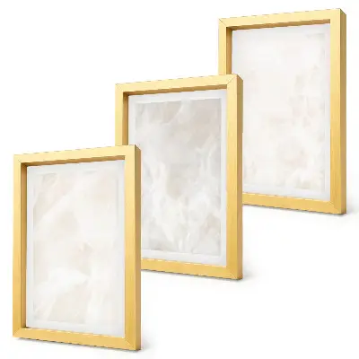 Bilderwand mit eleganter Marmorstein-Hintergrundtextur