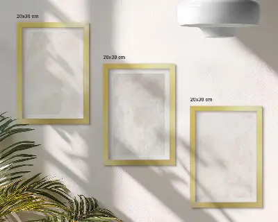 Bilderwand mit eleganter Marmorstein-Hintergrundtextur