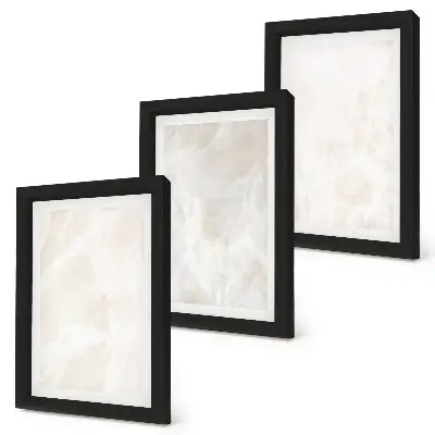 Bilderwand mit eleganter Marmorstein-Hintergrundtextur