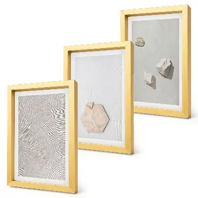 Fotowand leichte Texturen im Sand im zarten Boho-Stil