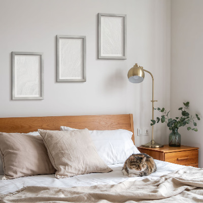 Bilderwand Elegante lineare Steinstruktur aus Marmor
