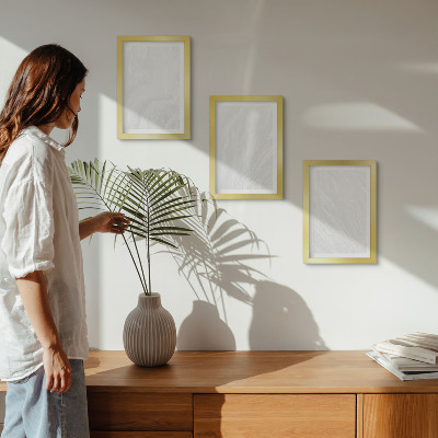 Bilderwand Elegante lineare Steinstruktur aus Marmor