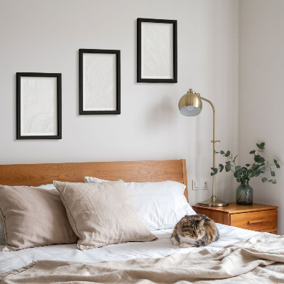 Bilderwand Elegante lineare Steinstruktur aus Marmor