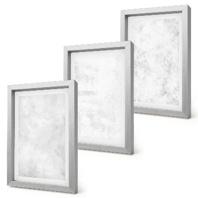 Fotowand Weiße Punkte auf minimalistischen Leinwandhintergründen
