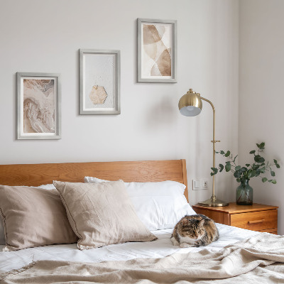 Bilderwand Designerabstraktion, inspiriert von der Natur