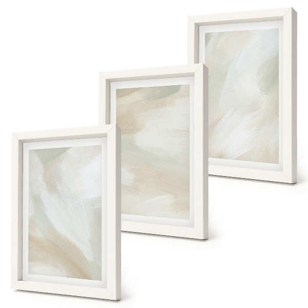 Bilderwand Farbstruktur, Spuren von minimalistischer Malerei