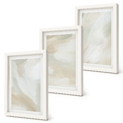 Bilderwand Farbstruktur, Spuren von minimalistischer Malerei