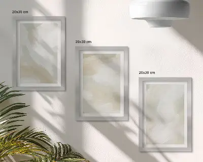 Bilderwand Farbstruktur mit Spuren minimalistischer Malerei