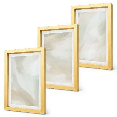 Bilderwand Farbstruktur mit Spuren minimalistischer Malerei