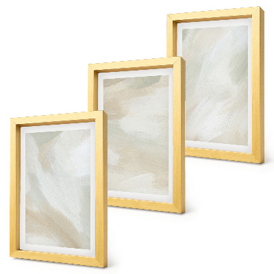 Bilderwand Farbstruktur, Spuren von minimalistischer Malerei