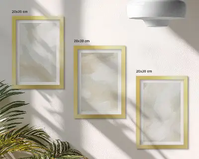 Bilderwand Farbstruktur mit Spuren minimalistischer Malerei