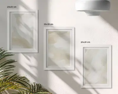 Bilderwand Farbstruktur mit Spuren minimalistischer Malerei