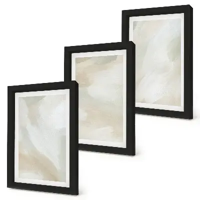 Bilderwand Farbstruktur mit Spuren minimalistischer Malerei