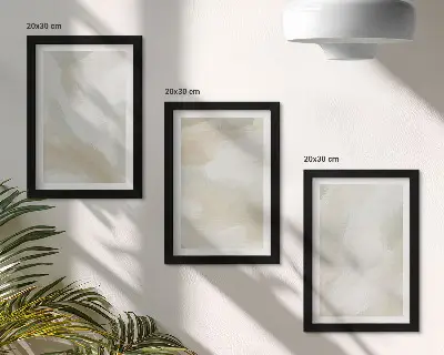 Bilderwand Farbstruktur mit Spuren minimalistischer Malerei