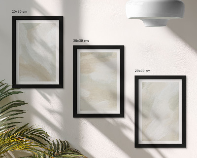 Bilderwand Farbstruktur, Spuren von minimalistischer Malerei