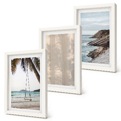 Fotowand Sommerlicher Sandstrand und Meerblick, sommerliche Landschaften