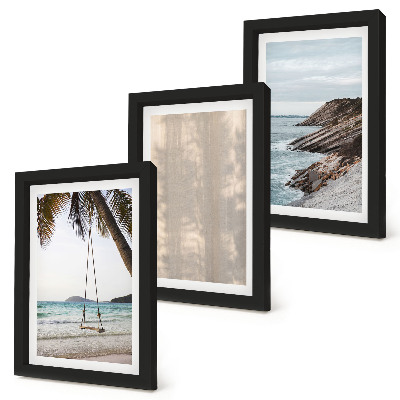 Fotowand Sommerlicher Sandstrand und Meerblick, sommerliche Landschaften