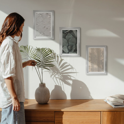 Bilderwand Sommerliche Texturen aus nächster Nähe in einem tropischen Klima