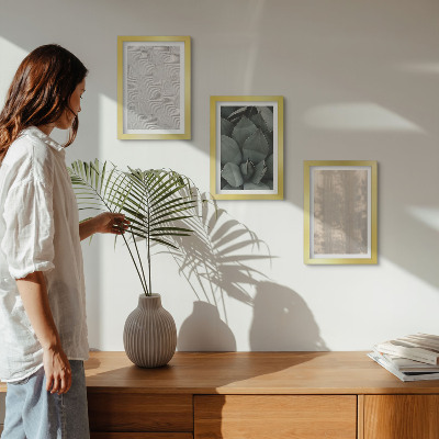 Bilderwand Sommerliche Texturen aus nächster Nähe in einem tropischen Klima