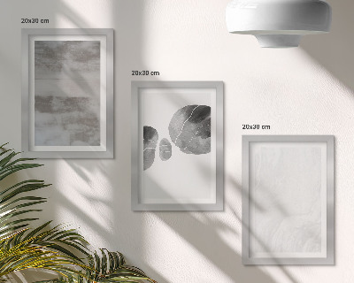Bilderwand Abstrakte Formen und Strukturen im modernen Stil
