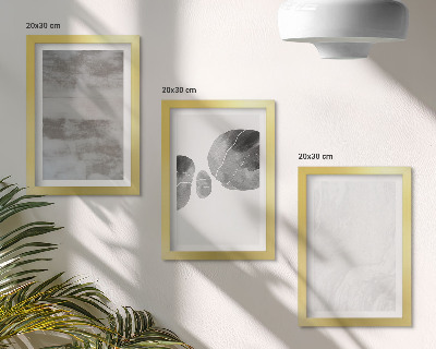Bilderwand Abstrakte Formen und Strukturen im modernen Stil