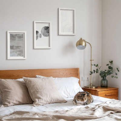 Bilderwand Abstrakte Formen und Strukturen im modernen Stil