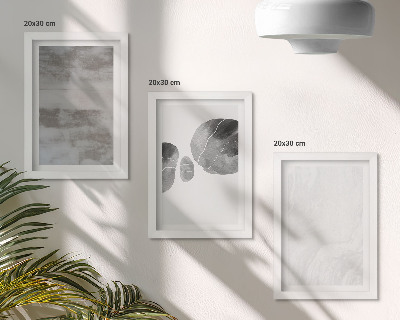 Bilderwand Abstrakte Formen und Strukturen im modernen Stil