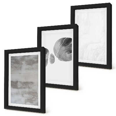 Bilderwand Abstrakte Formen und Strukturen im modernen Stil