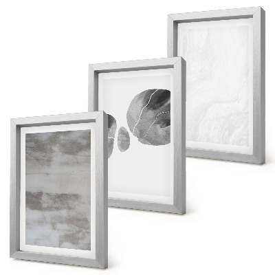 Bilderwand Abstrakte Formen und Strukturen im modernen Stil