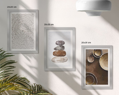 Bilderwand Texturen in der Kunst des modernen Designs