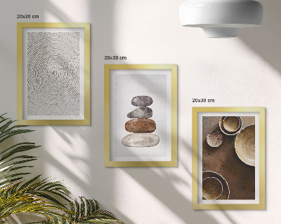 Bilderwand Texturen in der Kunst des modernen Designs